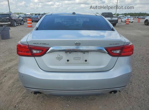 1N4AA6AP5HC406548 2017 NISSAN MAXIMA Silver Rear view