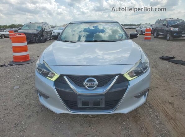 1N4AA6AP5HC406548 2017 NISSAN MAXIMA Silver Front view