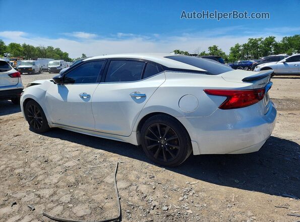 1N4AA6AP5HC430820 2017 NISSAN MAXIMA Белый Задняя левая четверть