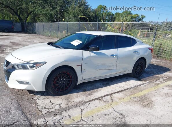 1N4AA6AP5HC444040 2017 NISSAN MAXIMA White Front view
