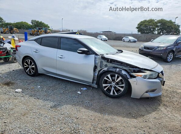 1N4AA6AP5JC367319 2018 NISSAN MAXIMA Silver Delantero derecho
