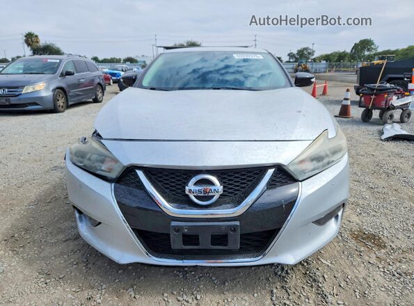 1N4AA6AP5JC367319 2018 NISSAN MAXIMA Silver Vista frontal