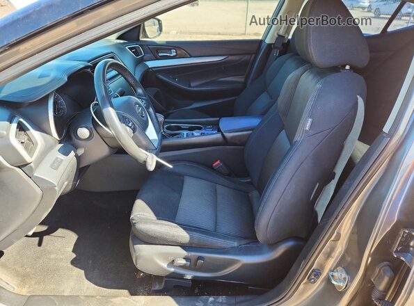 1N4AA6AP5JC388414 2018 NISSAN MAXIMA Silver Vista interior delantera