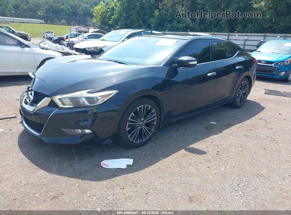 1N4AA6AP6GC379276 2016 NISSAN MAXIMA Black Przód lewy