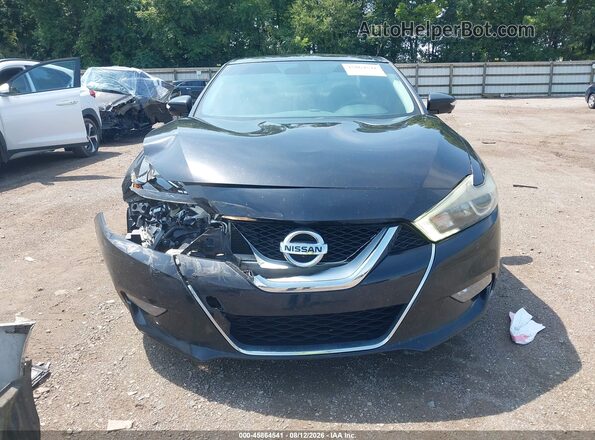 1N4AA6AP6GC379276 2016 NISSAN MAXIMA Black Widok zestawu wskaźników