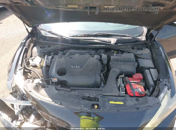 1N4AA6AP6GC379276 2016 NISSAN MAXIMA Black Widok z tyłu