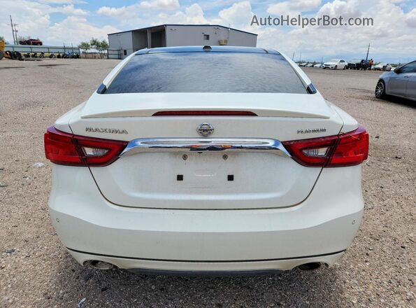 1N4AA6AP6GC399026 2016 NISSAN MAXIMA White Rear view