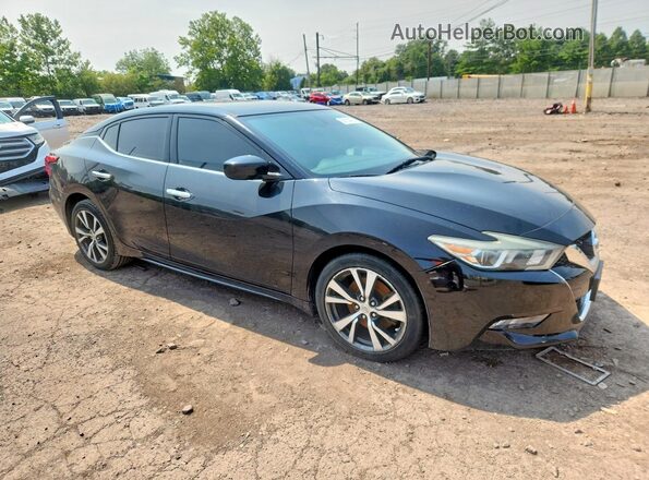 1N4AA6AP6GC415158 2016 NISSAN MAXIMA Black Przód prawy