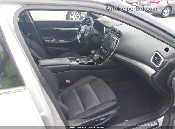 1N4AA6AP6GC419601 2016 NISSAN MAXIMA Silver Вид салону спереду