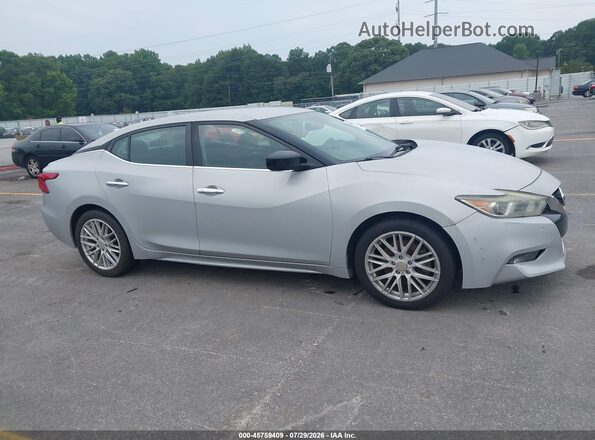 1N4AA6AP6GC419601 2016 NISSAN MAXIMA Silver Вид задньої частини салону