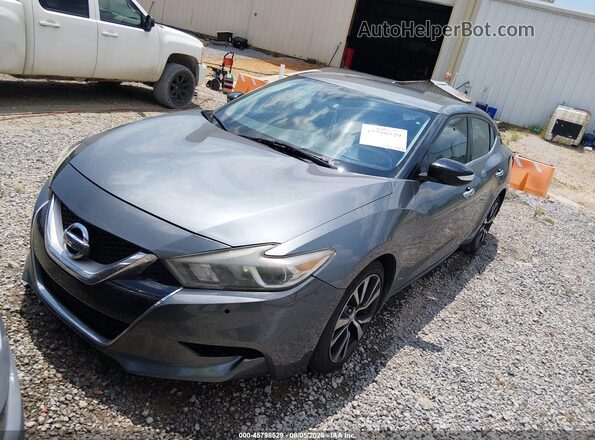 1N4AA6AP6GC420425 2016 NISSAN MAXIMA Gray ხელსაწყოთა პანელის ხედი