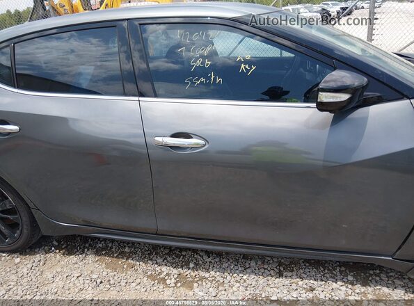 1N4AA6AP6GC420425 2016 NISSAN MAXIMA Gray უკანა სალონის ხედი