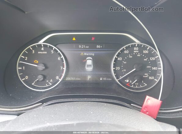 1N4AA6AP6GC420425 2016 NISSAN MAXIMA Gray უკანა სავარძლების ხედი