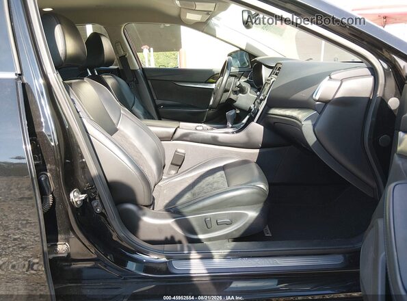 1N4AA6AP6GC434583 2016 NISSAN MAXIMA Black Вид салону спереду