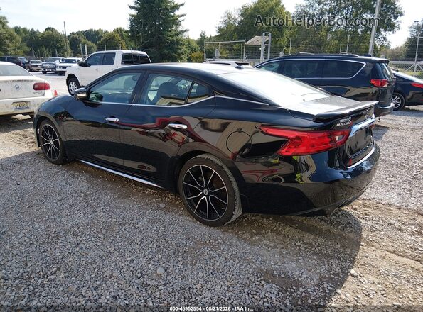 1N4AA6AP6GC434583 2016 NISSAN MAXIMA Black Задня ліва чверть