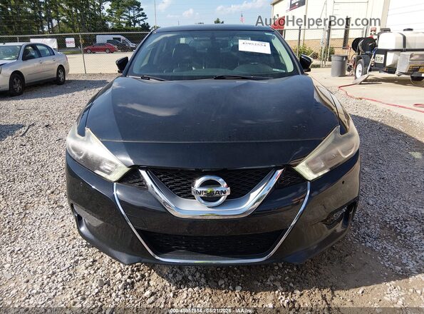 1N4AA6AP6GC434583 2016 NISSAN MAXIMA Black Вид спереду