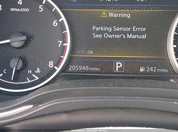 1N4AA6AP6GC434583 2016 NISSAN MAXIMA Black 
