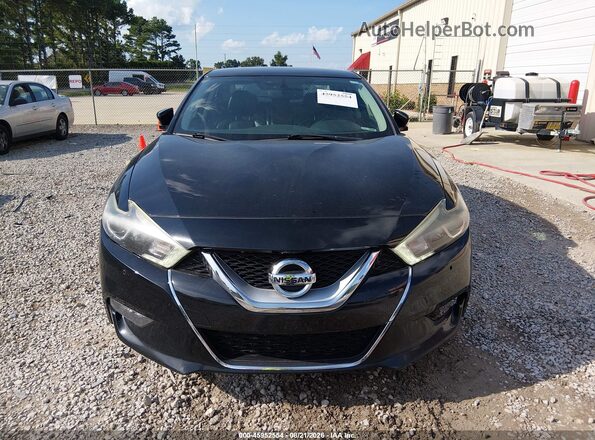 1N4AA6AP6GC434583 2016 NISSAN MAXIMA Black Вид щитка приладів