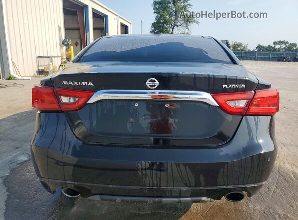 1N4AA6AP6GC441095 2016 NISSAN MAXIMA Black Vista trasera
