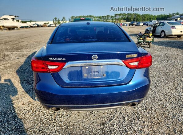 1N4AA6AP6GC905955 2016 NISSAN MAXIMA Синий Вид сзади