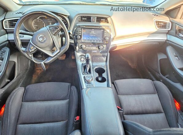 1N4AA6AP6GC905955 2016 NISSAN MAXIMA Синий Вид панели приборов