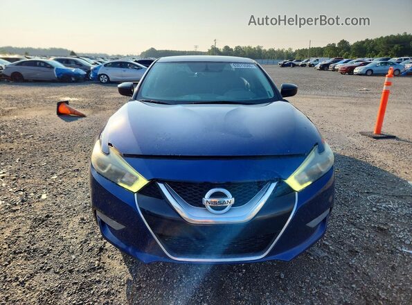 1N4AA6AP6GC905955 2016 NISSAN MAXIMA Синий Вид спереди