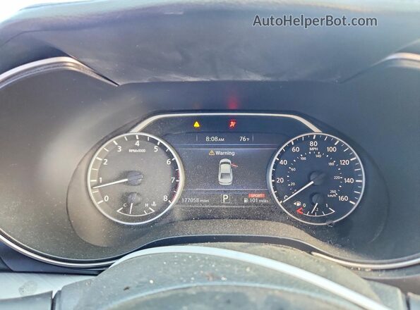 1N4AA6AP6GC905955 2016 NISSAN MAXIMA Синий Вид щитка приборов