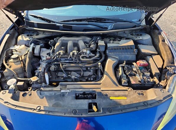 1N4AA6AP6GC905955 2016 NISSAN MAXIMA Синий Вид задней части салона
