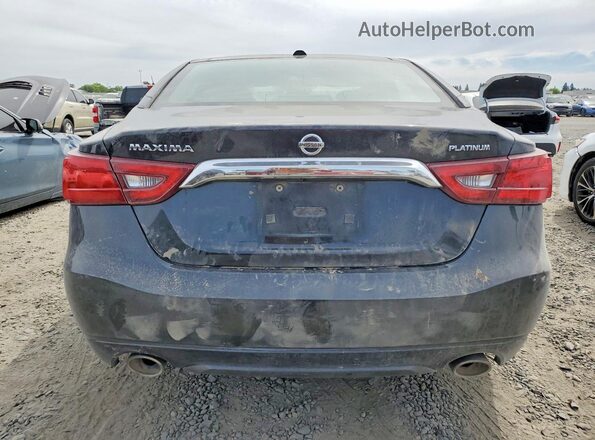 1N4AA6AP6HC365685 2017 NISSAN MAXIMA Серый Вид сзади