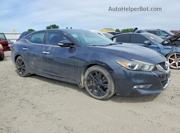 1N4AA6AP6HC365685 2017 NISSAN MAXIMA Серый Передняя правая четверть
