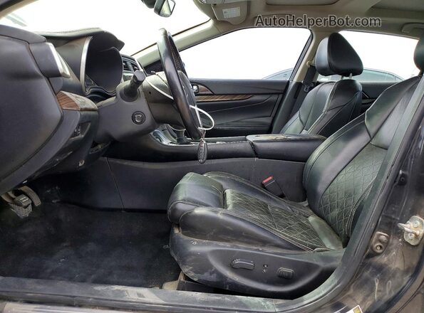 1N4AA6AP6HC365685 2017 NISSAN MAXIMA Серый Вид салона спереди