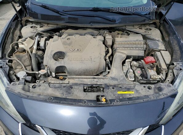 1N4AA6AP6HC365685 2017 NISSAN MAXIMA Серый Вид задней части салона