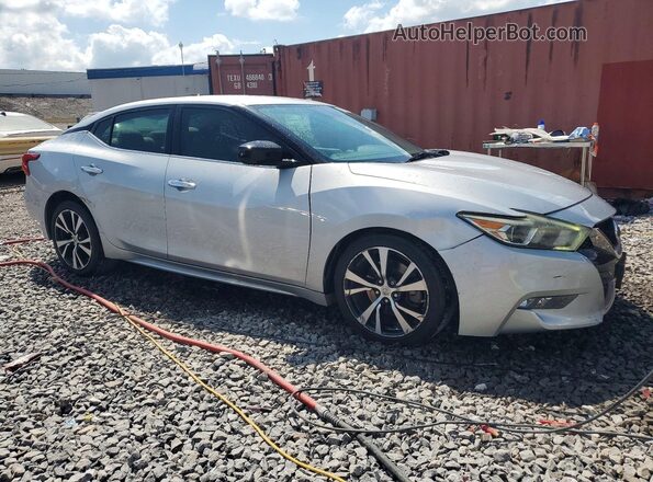 1N4AA6AP6HC366481 2017 NISSAN MAXIMA Серебряный Передняя правая четверть