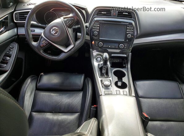1N4AA6AP6HC377920 2017 NISSAN MAXIMA Gray Առջևի վահանակի տեսք