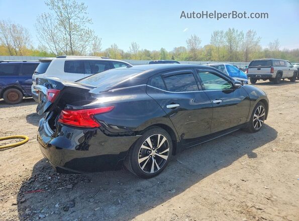 1N4AA6AP6HC392563 2017 NISSAN MAXIMA Black Tył prawy