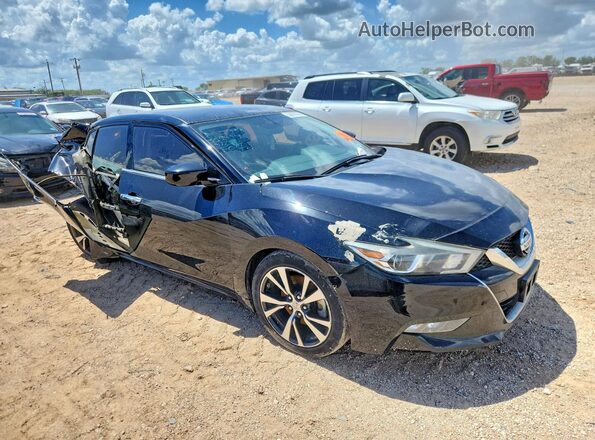 1N4AA6AP6HC395494 2017 NISSAN MAXIMA Black Передня права чверть