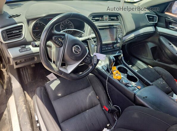 1N4AA6AP6HC395494 2017 NISSAN MAXIMA Black Вид панелі приладів