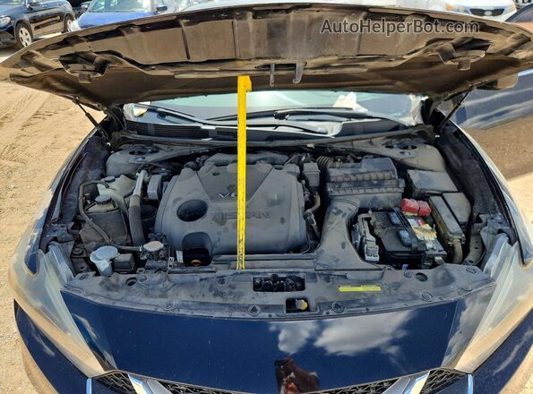 1N4AA6AP6HC395494 2017 NISSAN MAXIMA Black Вид задньої частини салону