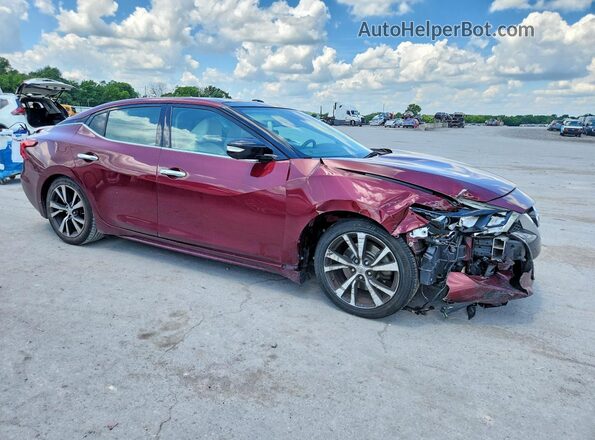 1N4AA6AP6HC411869 2017 NISSAN MAXIMA Burgundy წინა მარჯვენა