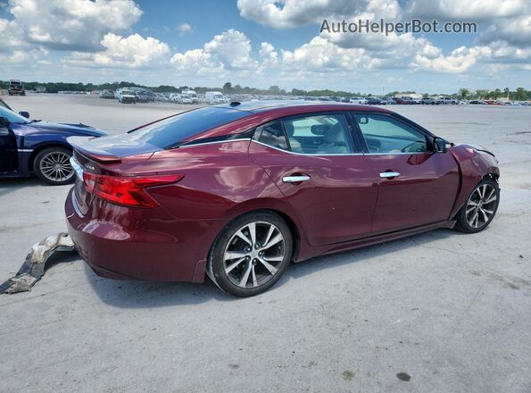 1N4AA6AP6HC411869 2017 NISSAN MAXIMA Burgundy უკანა მარჯვენა