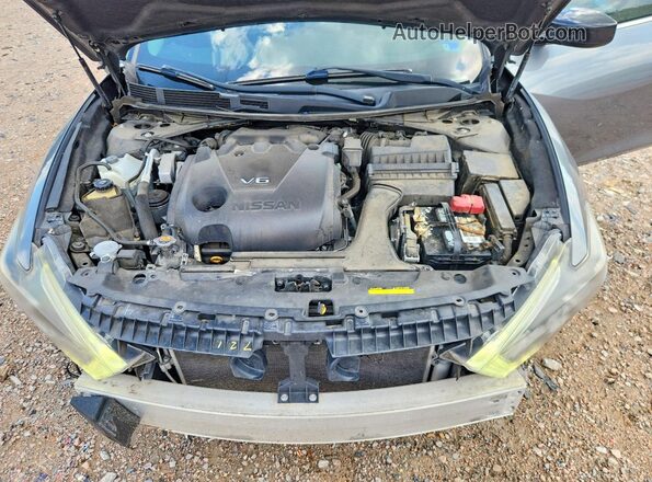1N4AA6AP6HC414822 2017 NISSAN MAXIMA Gray უკანა სალონის ხედი