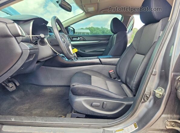 1N4AA6AP6HC414822 2017 NISSAN MAXIMA Gray წინა სალონის ხედი