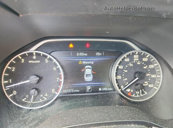 1N4AA6AP6HC414822 2017 NISSAN MAXIMA Gray ხელსაწყოთა პანელის ხედი