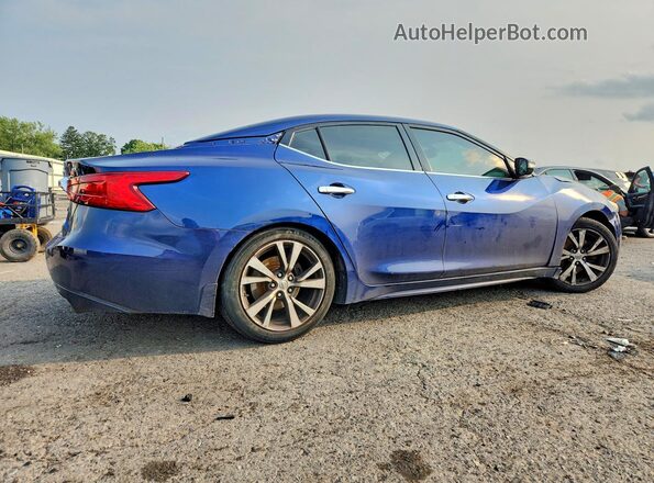 1N4AA6AP6HC424394 2017 NISSAN MAXIMA Blue Tył prawy