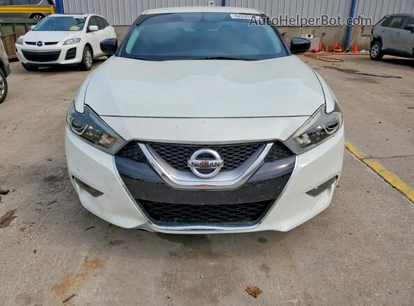 1N4AA6AP6HC440756 2017 NISSAN MAXIMA White Front view