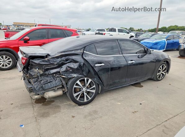 1N4AA6AP6HC444595 2017 NISSAN MAXIMA Black Trasero derecho