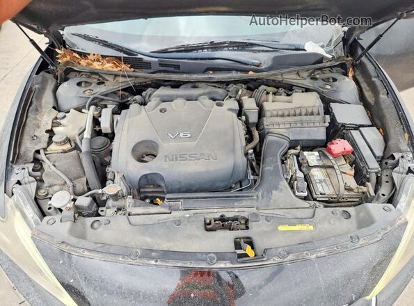 1N4AA6AP6HC444595 2017 NISSAN MAXIMA Black Vista interior trasera