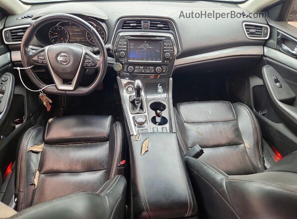 1N4AA6AP6HC444595 2017 NISSAN MAXIMA Black Vista del salpicadero