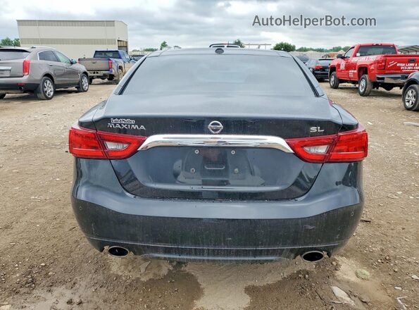 1N4AA6AP6HC457198 2017 NISSAN MAXIMA Черный Вид сзади