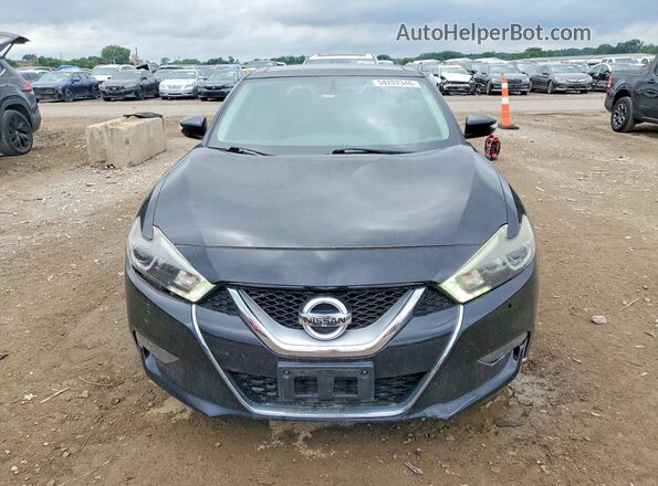 1N4AA6AP6HC457198 2017 NISSAN MAXIMA Черный Вид спереди